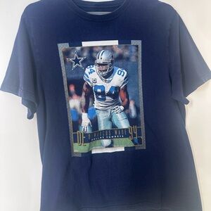 Dallas Cowboys DeMarcus Ware 94 Navy Graphic Tee